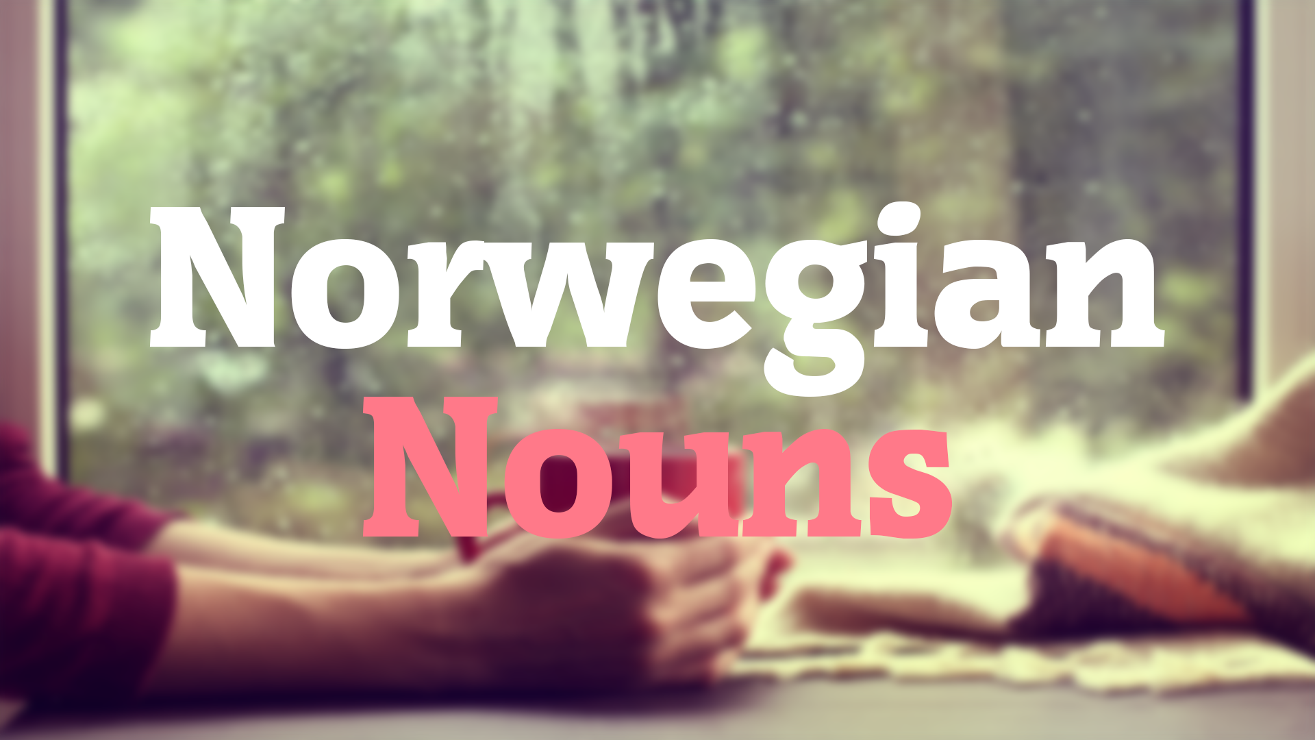 How To Inflect Norwegian Nouns Learn Norwegian Naturally